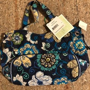 Vera Bradley Sherry bag mod floral blue pattern